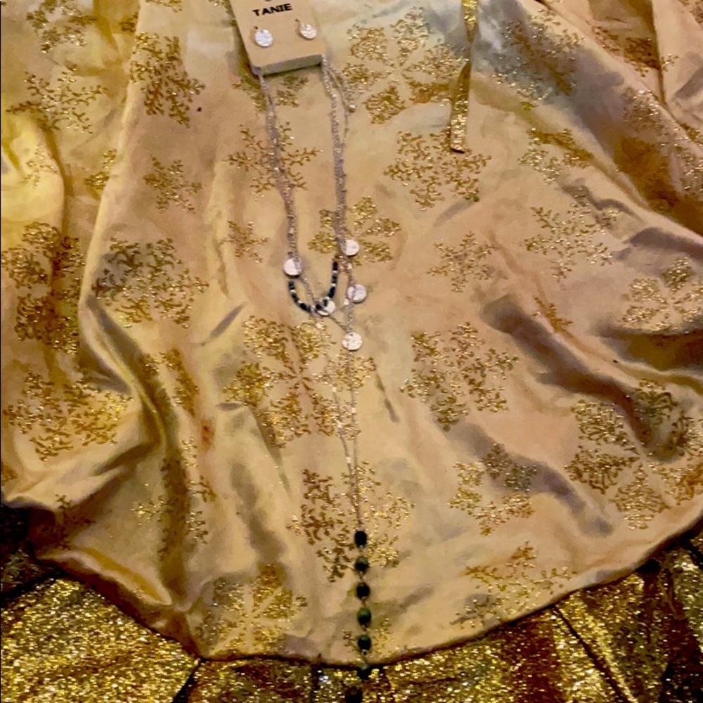 Tanie Necklace with Matching Earrings.